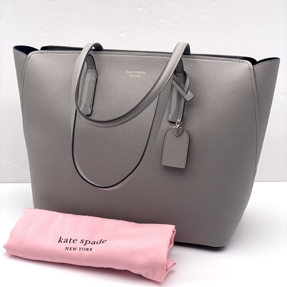 kate spade Handbags - Kate Spade Margaux Large Tote Grey